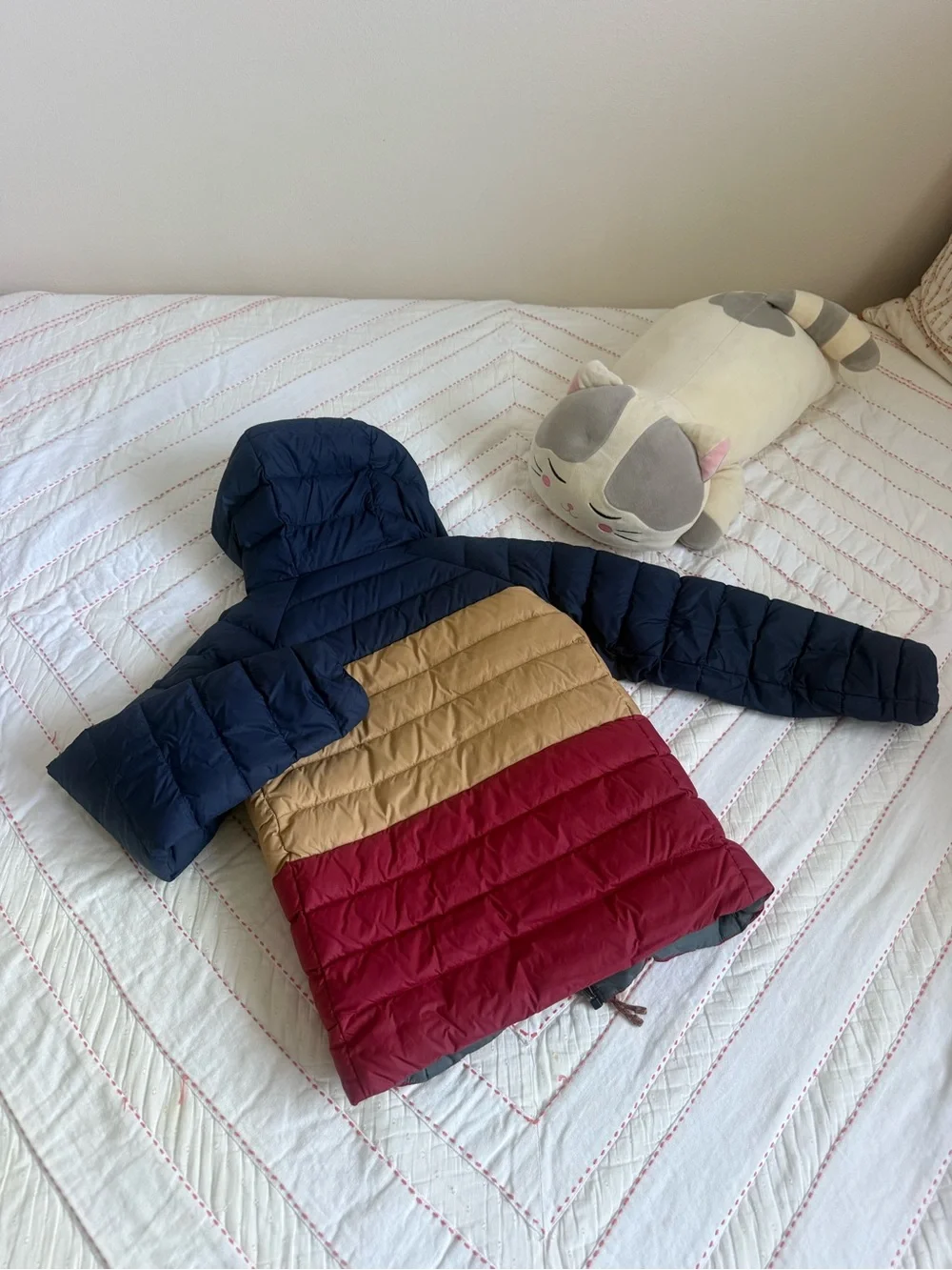 Patagonia Kids Colorblock Down Puffer Jacket Size M 10